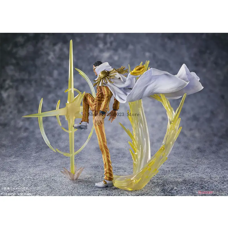 BANDAI Original Figuarts Zero One Piece Anime Figure Borsalino/Kizaru Action Figure Model Desktop Ornaments Gifts