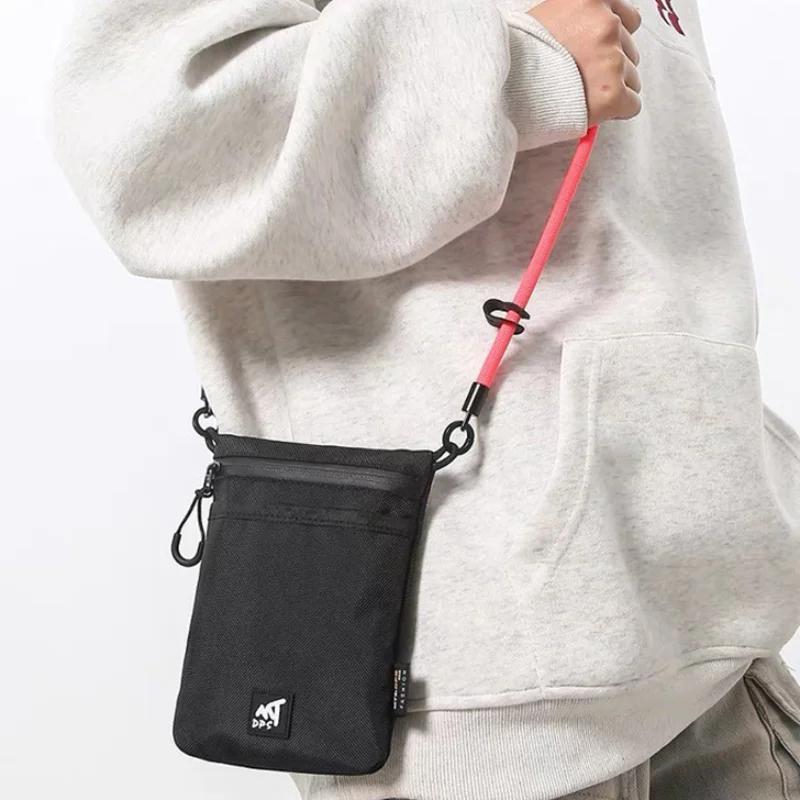 

Нейлоновая сумка-кроссбоди с ремешком, новая женская сумка через плечо для мобильного телефона, регулируемая сумка из оксфордской ткани с цветовыми блоками, унисекс