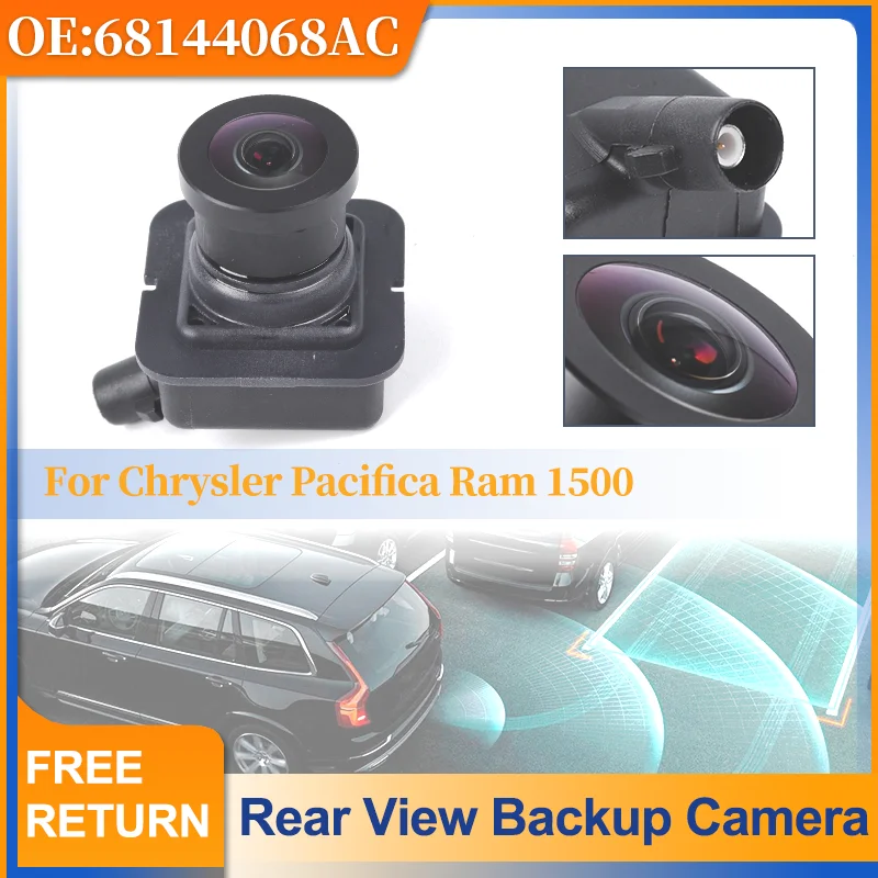 68144068AC Front View Camera For Chrysler Pacifica 2017-2022 Voyager 2020-2021 Maserati Ghibli 2017-2022  Levante 2017-2022