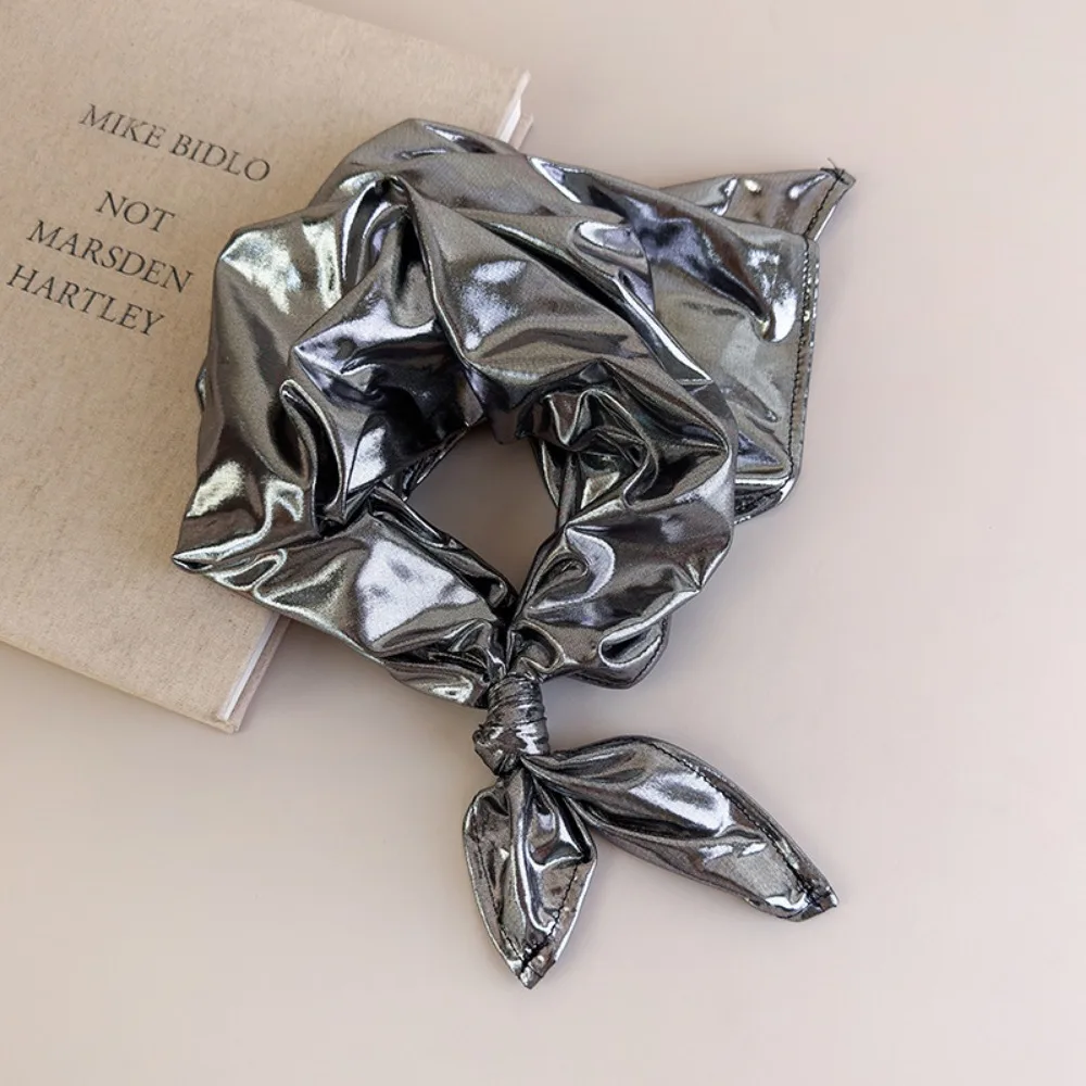 

Retro Square Shape Hip Hop Hair Scarf Breathable Versatile Hair Shawl Wrap Soft Punk Bandana Hair Wrapping