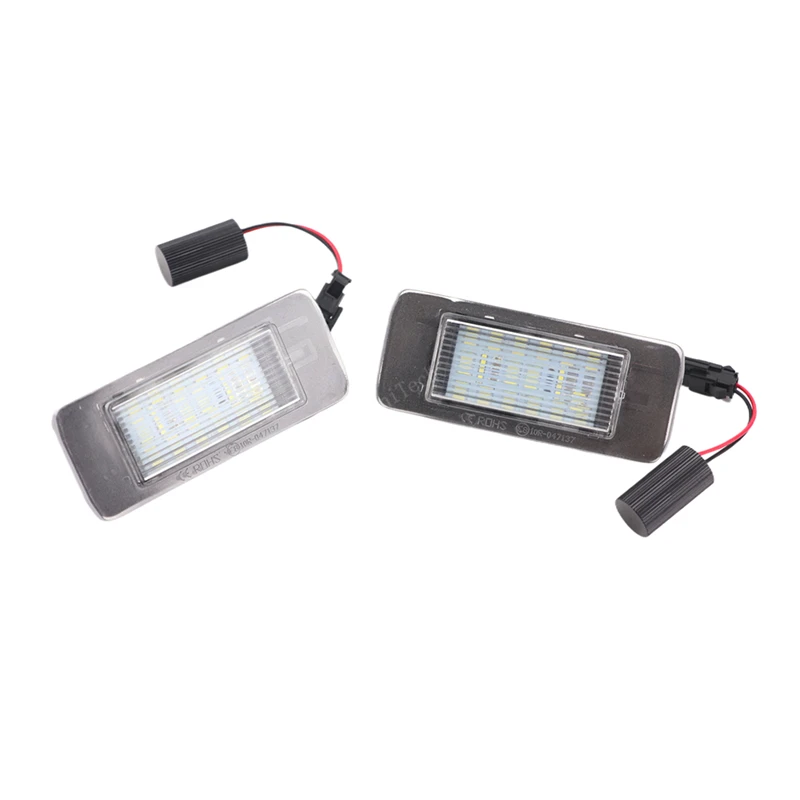 2x Canbus Led Nummerplaat Lichtlamp Voor Opel Astra J Sport Tourer J 2010-2015 Zafira Tourer C 2011-2016