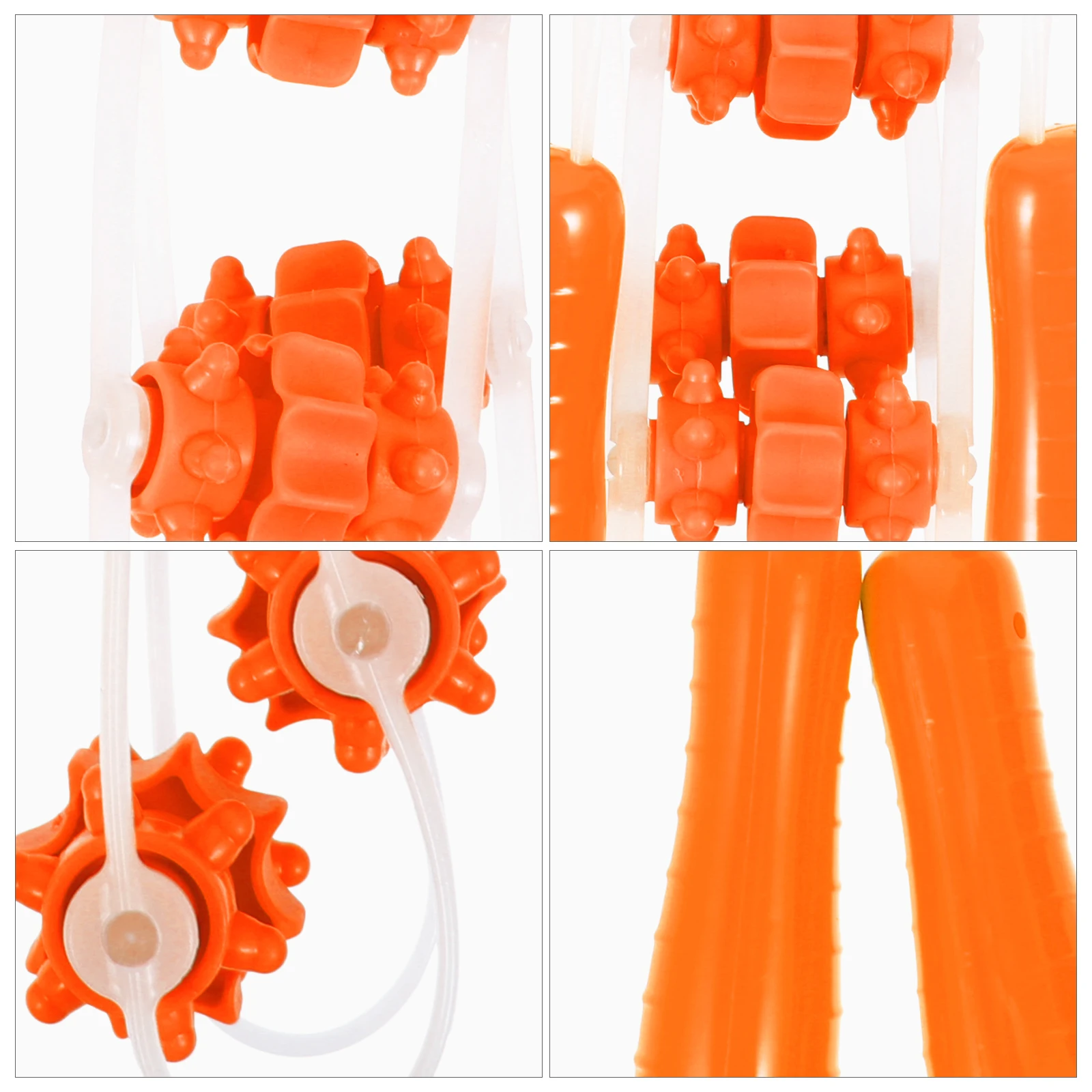 

Silicone Back Roller Rope for Muscle Pain Relief Portable Body Massager Tool Calf Leg Stick Waist Massager Roller Muscle Relaxer