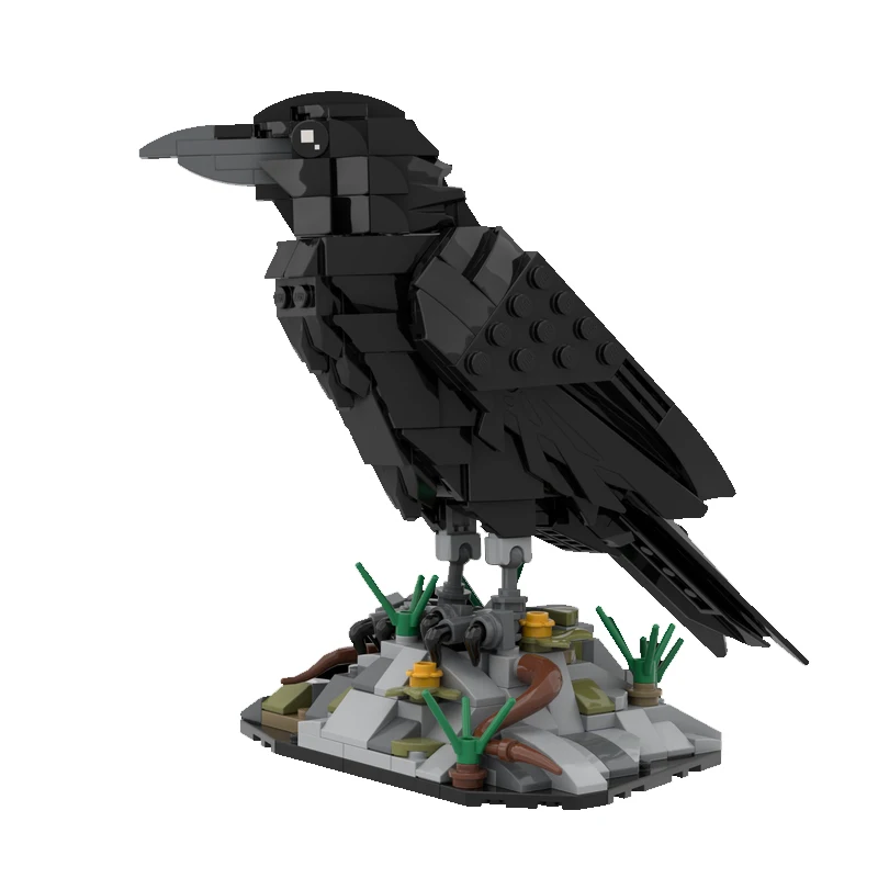 Creatieve vakantiecadeaus met kleine deeltjes voor het monteren van bouwstenen, MOC-dieren, vogels en andere dierentypes
