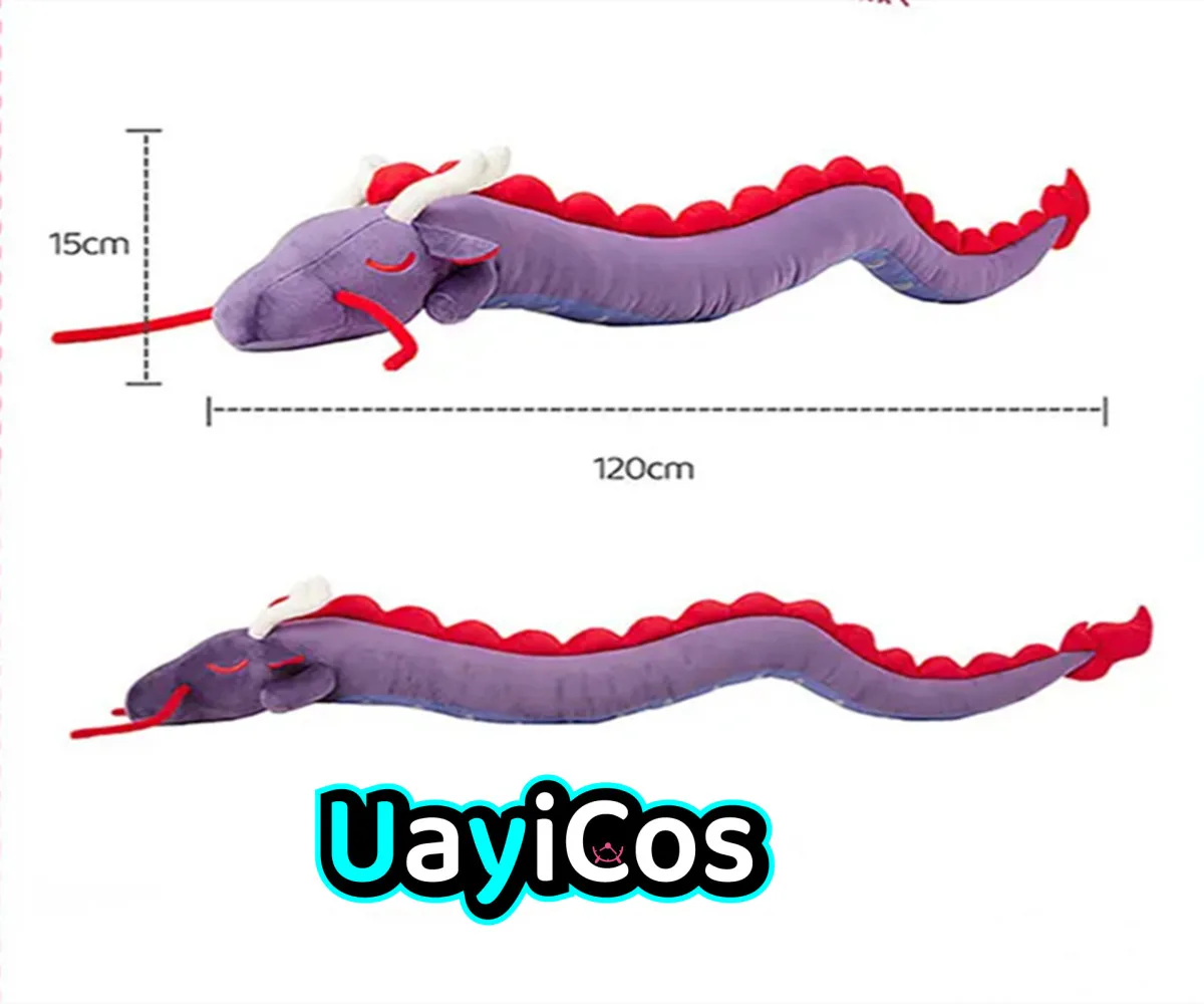 

120cm Official Arknights Sleeping Dragon Yu VER. Dragon Bubble Stuffed Plushies Plush Doll Clothes Pillow Anime Figure Toy Kids