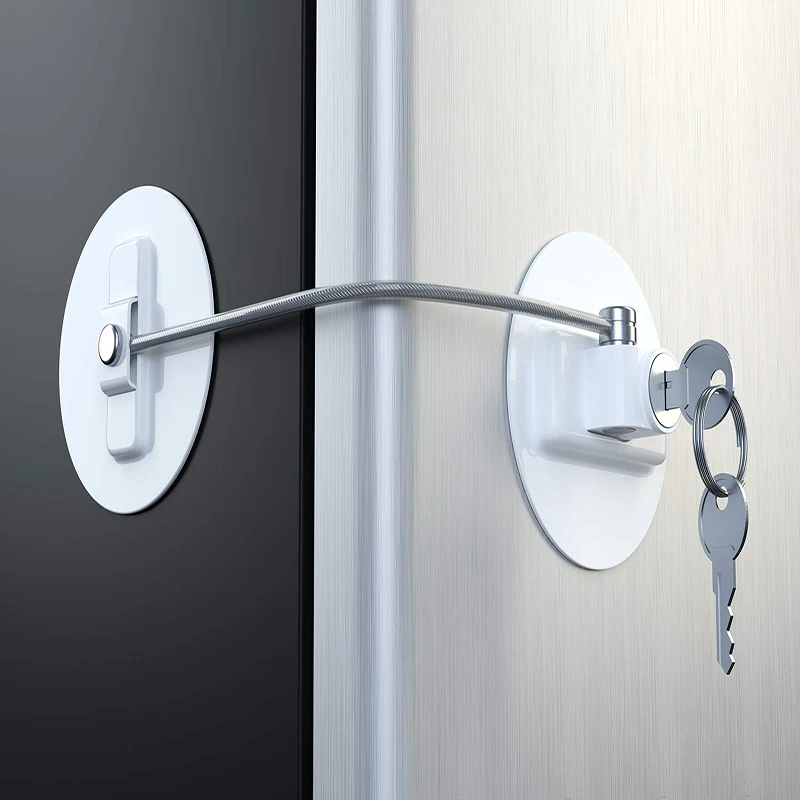 

Refrigerator Door Lock Cabinet Locks Straps