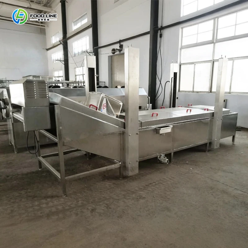Root Vegetable High Pressure Spray Roller Brush Peeling Cleaner Roller Brush Washing Peeling Integrated Machine Customized