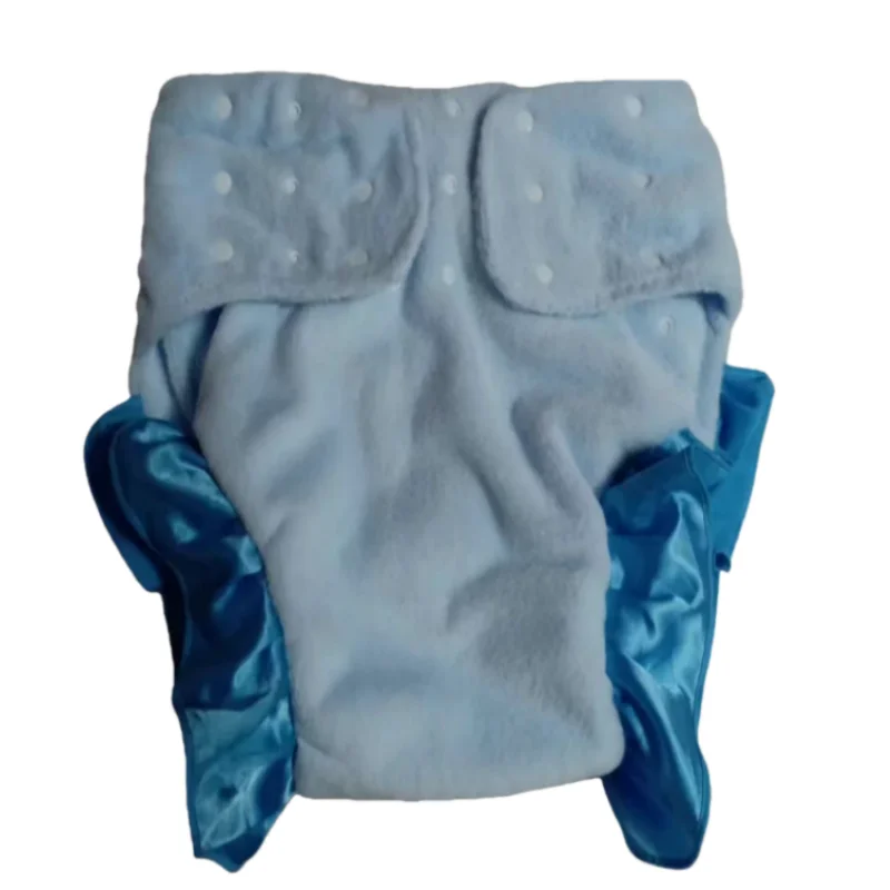 Adult ABDL Rabbit Mink Velvet Ruffled Diaper Briefs Adjustable Snap Snaps Bloomers Comfortable Soft DDLG Warm Training Pantie