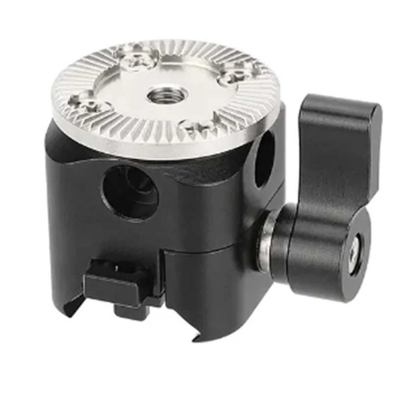 كفاءة لمشبك الناتو إلى محول ARRI Rosette لـ DJI RS 2 ، RSC 2 ، RS 3 & RS 3 Pro ملحقات كاميرا مثبت أفقي