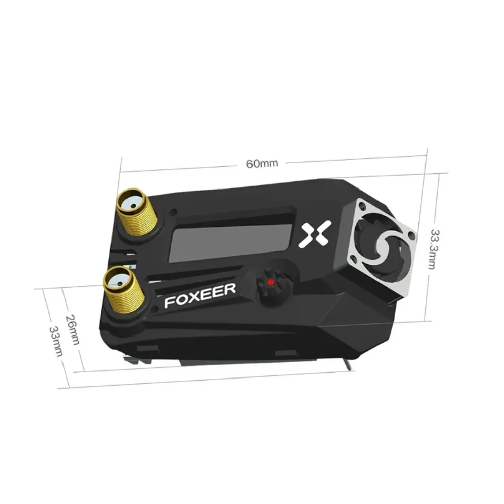 Foxeer Wildfire 5.8GHz 72CH Dual Diversity Receiver OSD Firmware Upgrade Module For Fatshark FPV Goggles Drone Parts