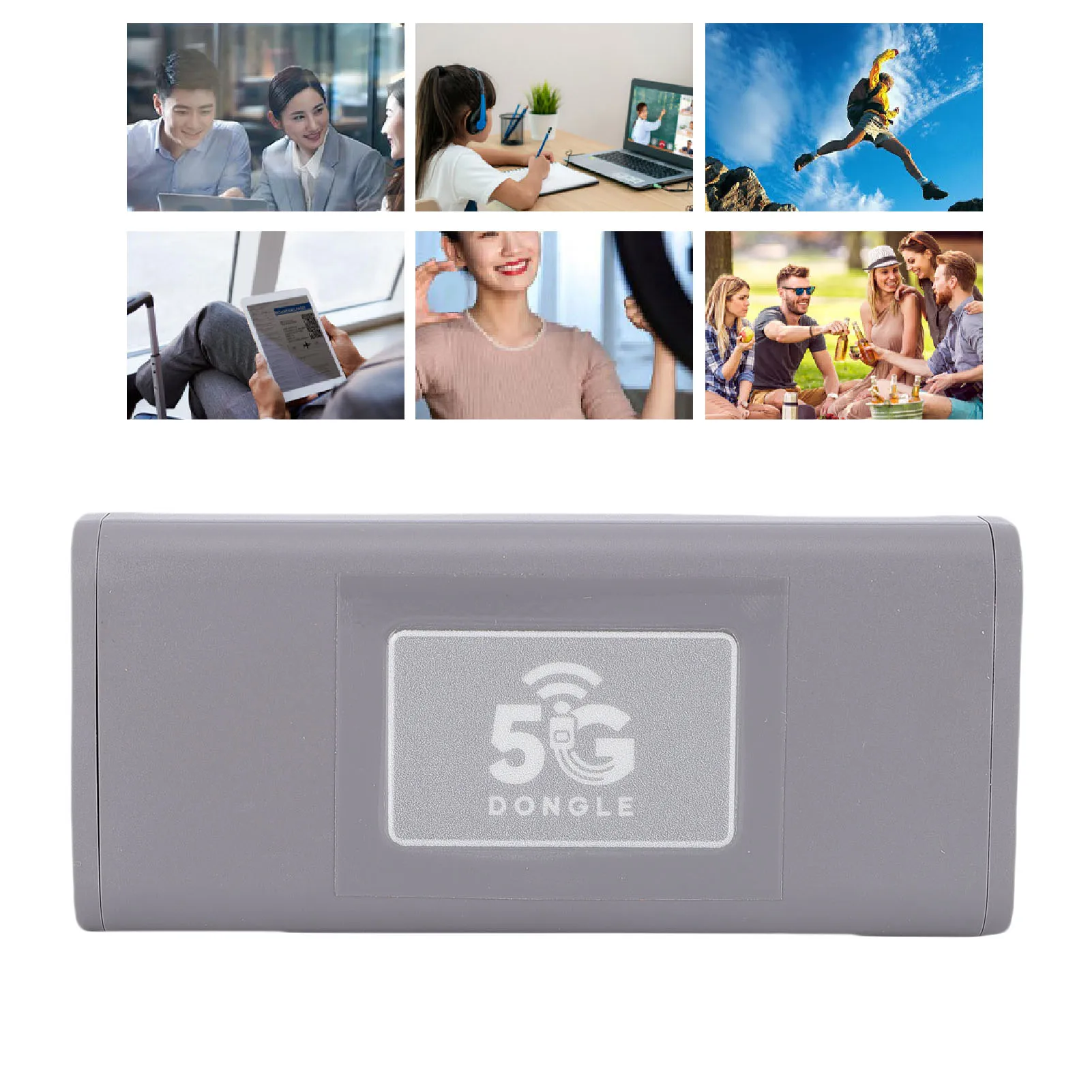 5G WiFi USB Modem 2.5Gbps High Speed Portable Mobile Hotspot Router for Gaming Video Streaming USB Portable Hotspot