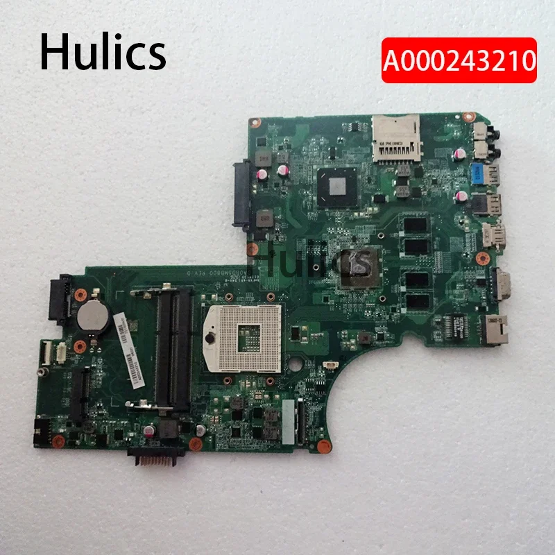 Hulics usados DA0BD5MB8D0 para Toshiba Satellite C70 C75 S70 S75 L75 A 000243210   Placa base para portátil