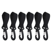 6Pcs Boat Paddle Clip Kayak Paddle Keeper Kayak Paddle Storage Holder Kayak Oar Snap Clip Kayak Canoe Boat Paddle Parts