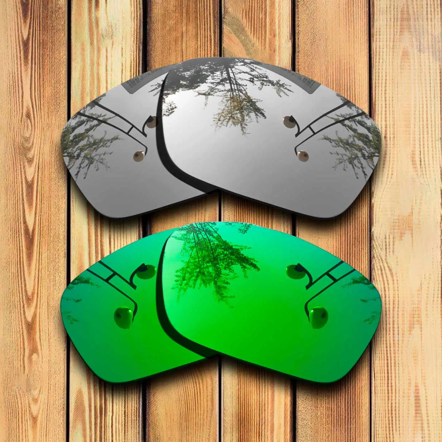 100% Precisely Cut Polarized Replacement Lenses for Costa Del Mar Cat Cay Sunglasses  Chrome & Green Combine Options