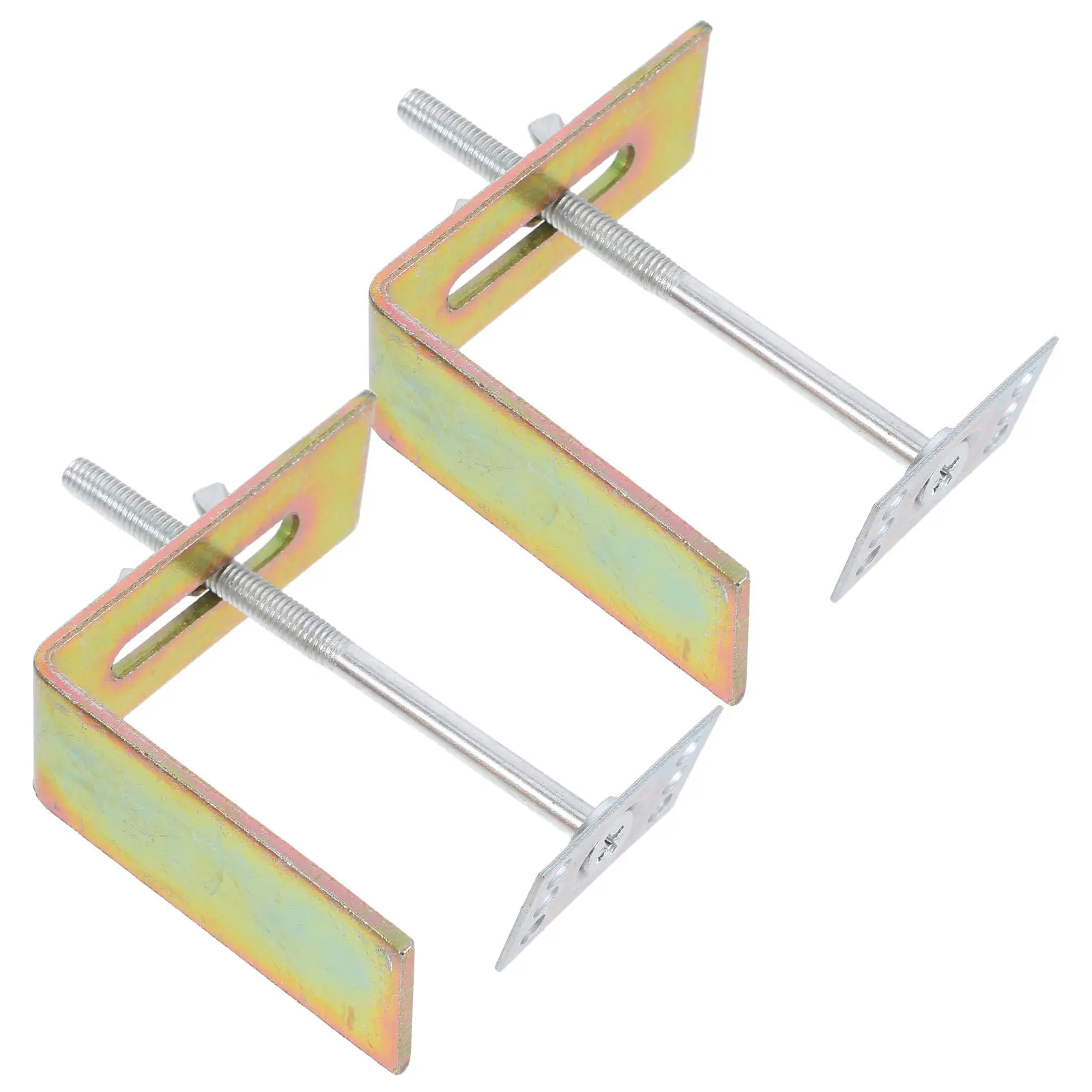 

2Pcs Undermount Sink Brackets High Strength Metal Fixing Clips for Ceramic Basins Seamless Installation Kitchen Bathroom Laundry