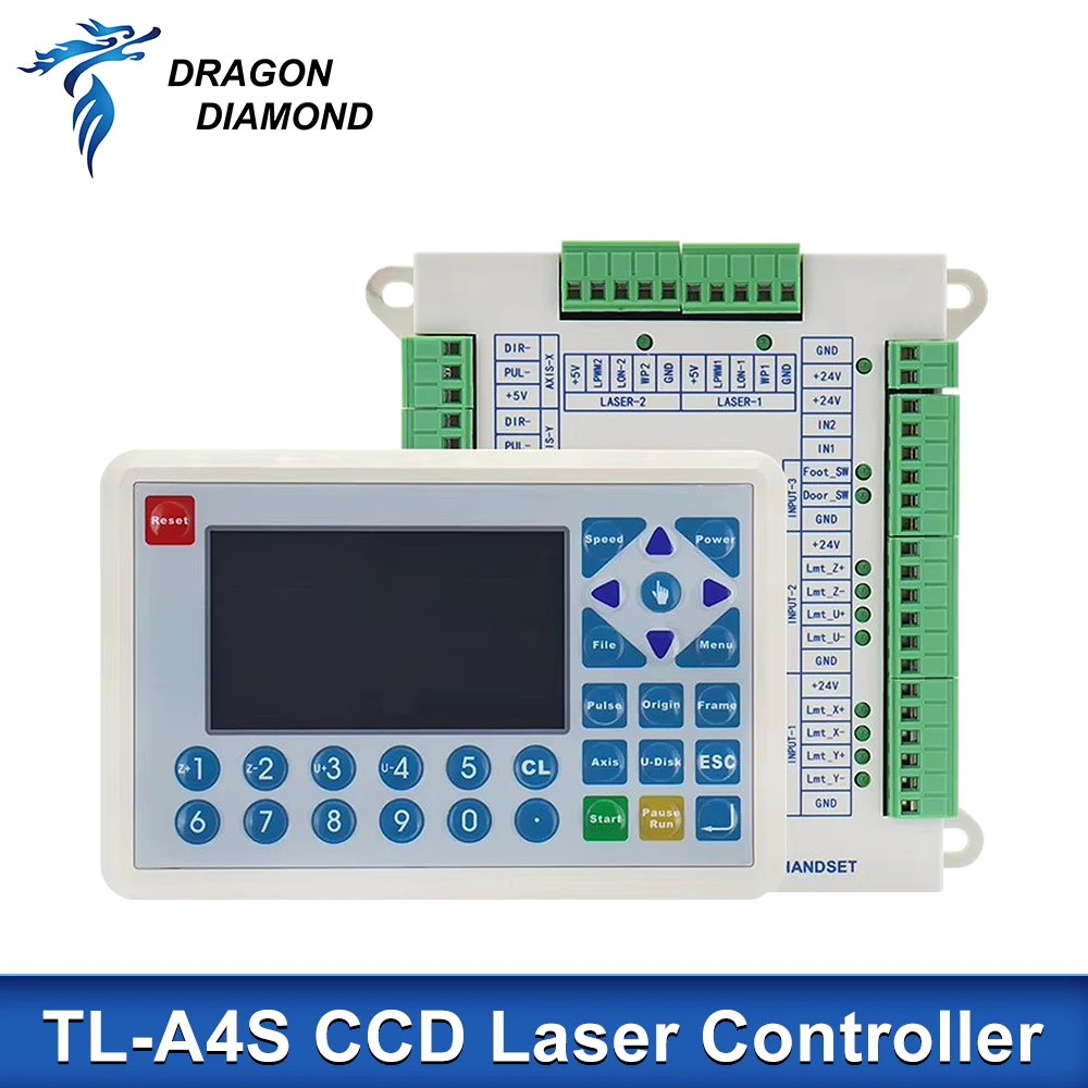 Original Laser Controller System Topwisdom TL-A4S+CCD Visual For Co2 Laser Engraving Cutting Machine