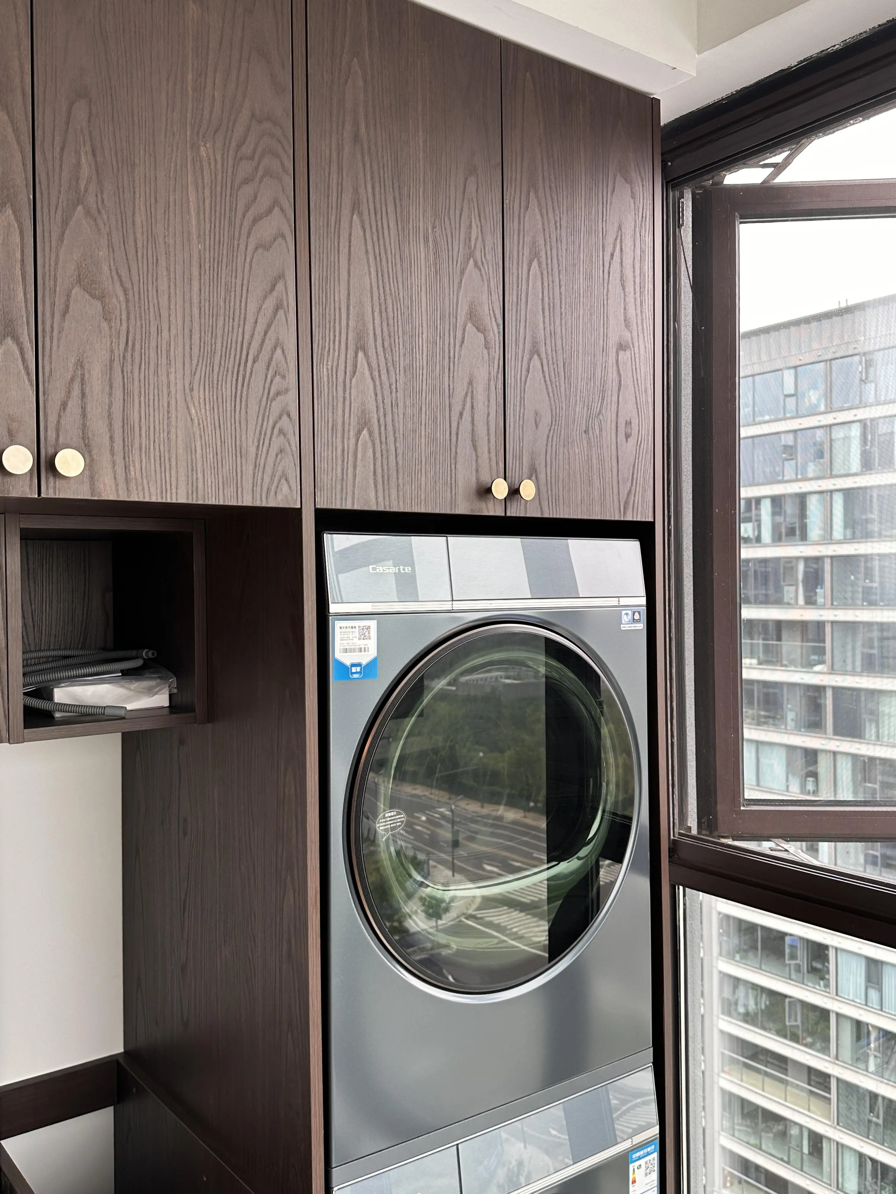 Modern Design Waterproof Customized Laundry Room Sink Cabinets For Washing Machine