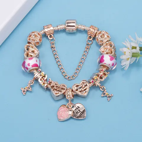 8 best sales roséguldarmband - №2