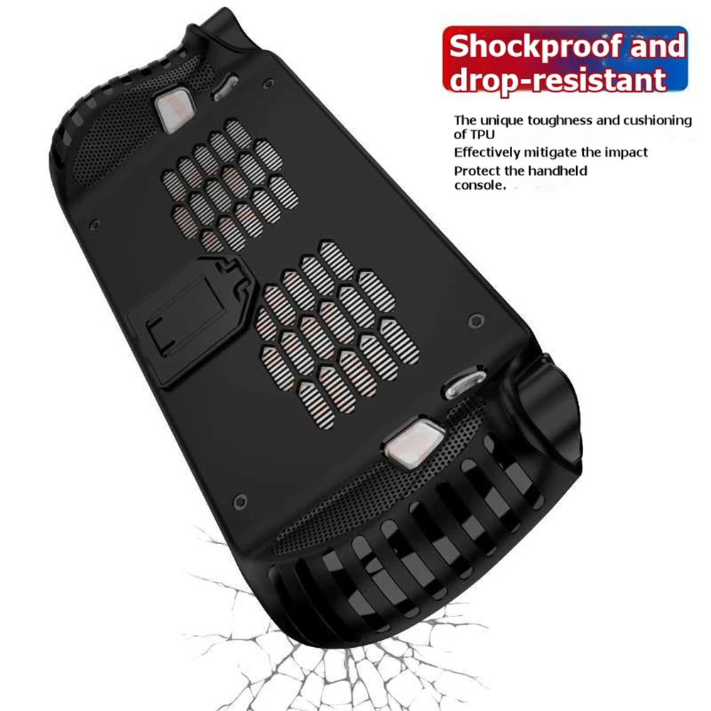 

【Y19A】Ударопрочный жесткий чехол для переноски Lenovo Legion Go S, защитный чехол для портативной игровой консоли, черный