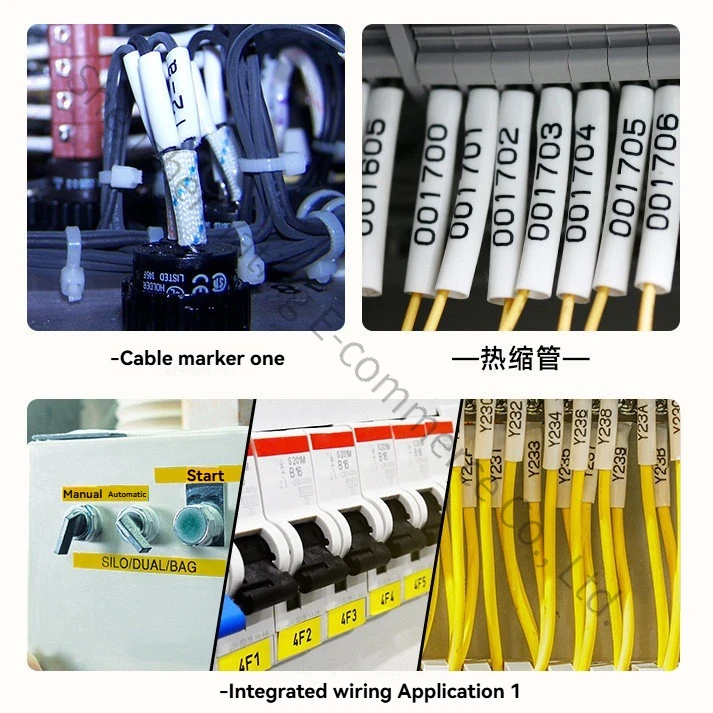 Line Number Machine N1200 Electronic PVC Number Pipe Coding Machine Heat Shrinkable Sleeve Marking Machine Printer Automatic