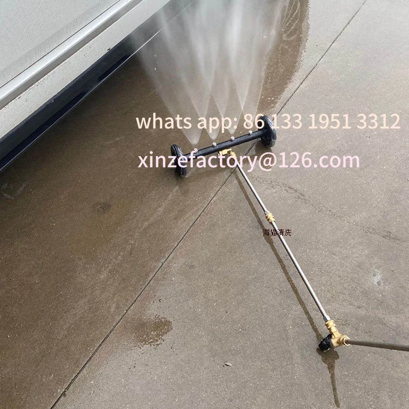 تخصيص تنظيف الهيكل غسالة فوهة المروحة أدوات السيارات الضغط الهيكل السفلي غسالة نظافة غسيل السيارات مكنسة المياه المرفق #1