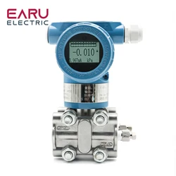 3051 Intelligent Micro Differential Pressure Sensor 4-20mA+Hart Imported Capacitance Explosion-proof Pressure Transmitter