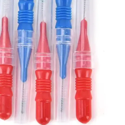 

50pcs Clean Tooth Floss Head Hygiene Dental Plastic Interdental Brush Toothpick