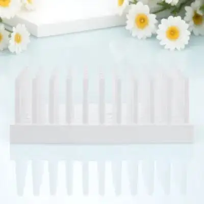 

1pc Plastic Test Tube Rack Lab Stand Tube Drying Holder Lightweight Storage Use For Scientific Research