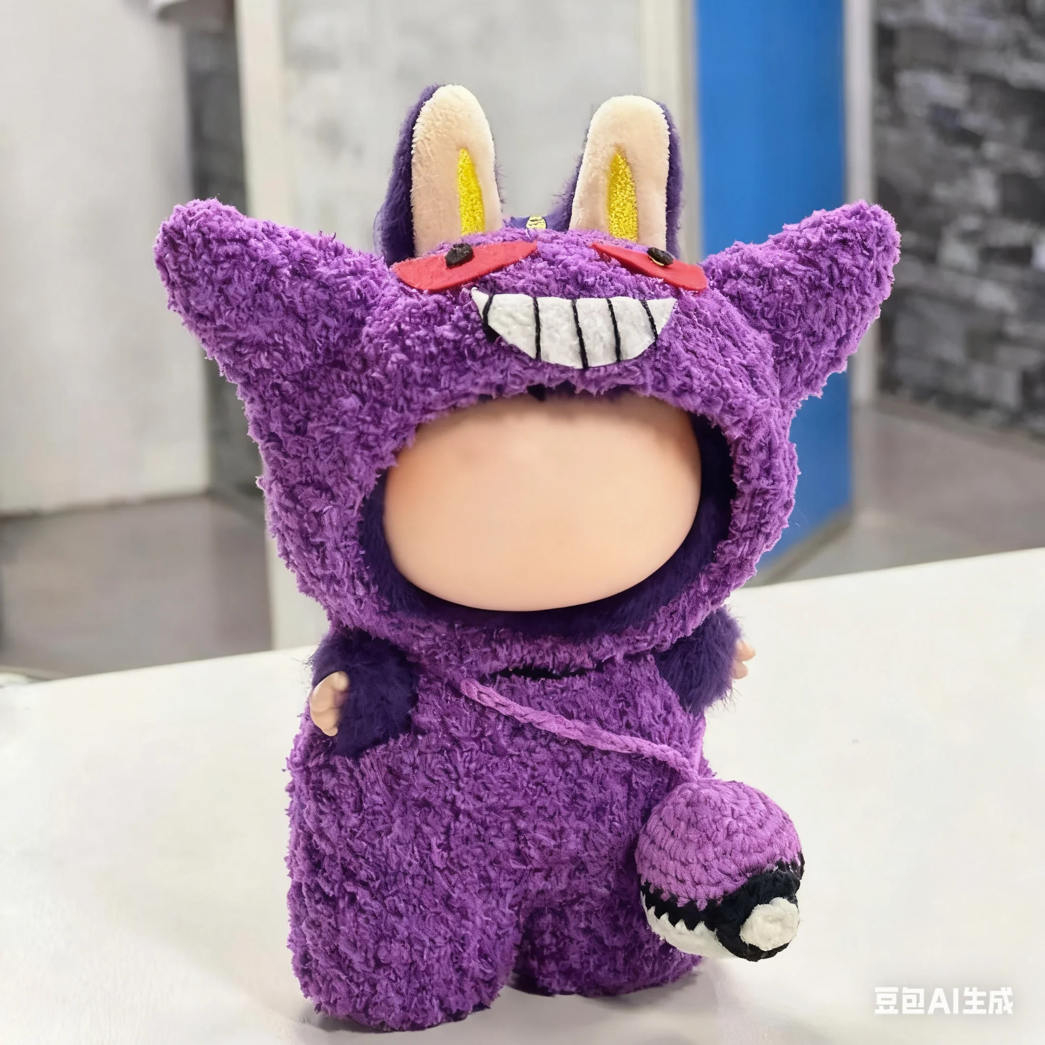 

Anime Doll Clothes for 17CM 10cm Mini Labubu Doll Outfit Designer Luxury Gengar Clothes Toy Love V1V2V3V4 Labubu Doll Accessorie