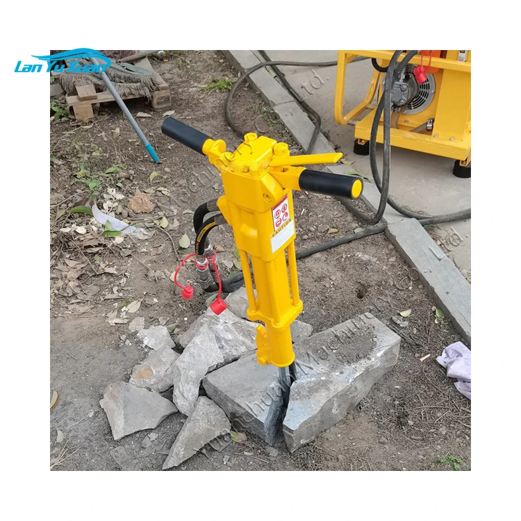 Suitable for rock pavement demolition Hand-held hydraulic breaker