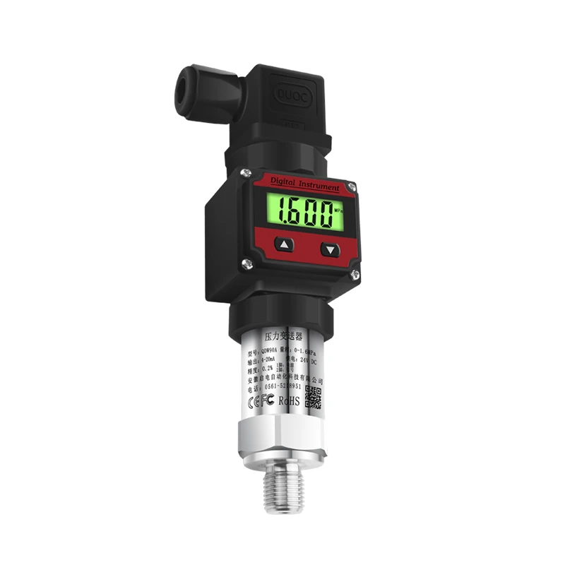 Digital Pressure Transmitter 4-20mA 0-10V M20*1.5 Pressure Transducer Sensor 0-60Mpa RS485 Pressure Transducer Transmitter