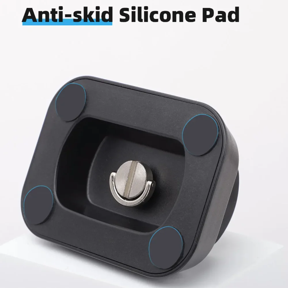 Sunnylife For Insta360 X4 Silicone Desktop Base Accessories Sports Camera Vertical Non-Slip Stand Protective Base