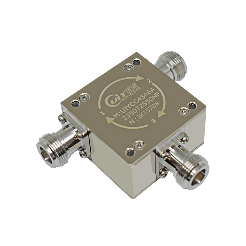 High Power 600W 2350 to 2550 MHz RF Coaxial Circulators S Band Circulators