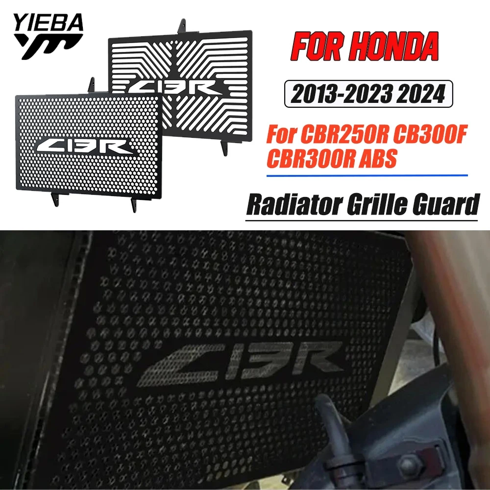 

Motocycle Radiator Grille Cover Water Tank Guard Protection FOR Honda CBR250R CB300F CBR300R ABS 2013-2020 2021 2022 2023 2024