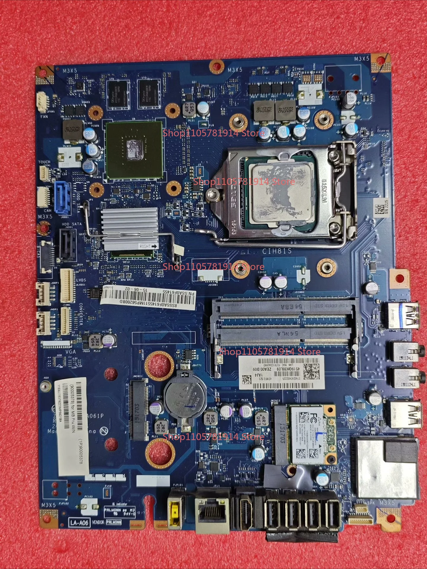 For Lenovo C560 All-in-one Main Board LA A061P Original All-in-one Computer Main Board