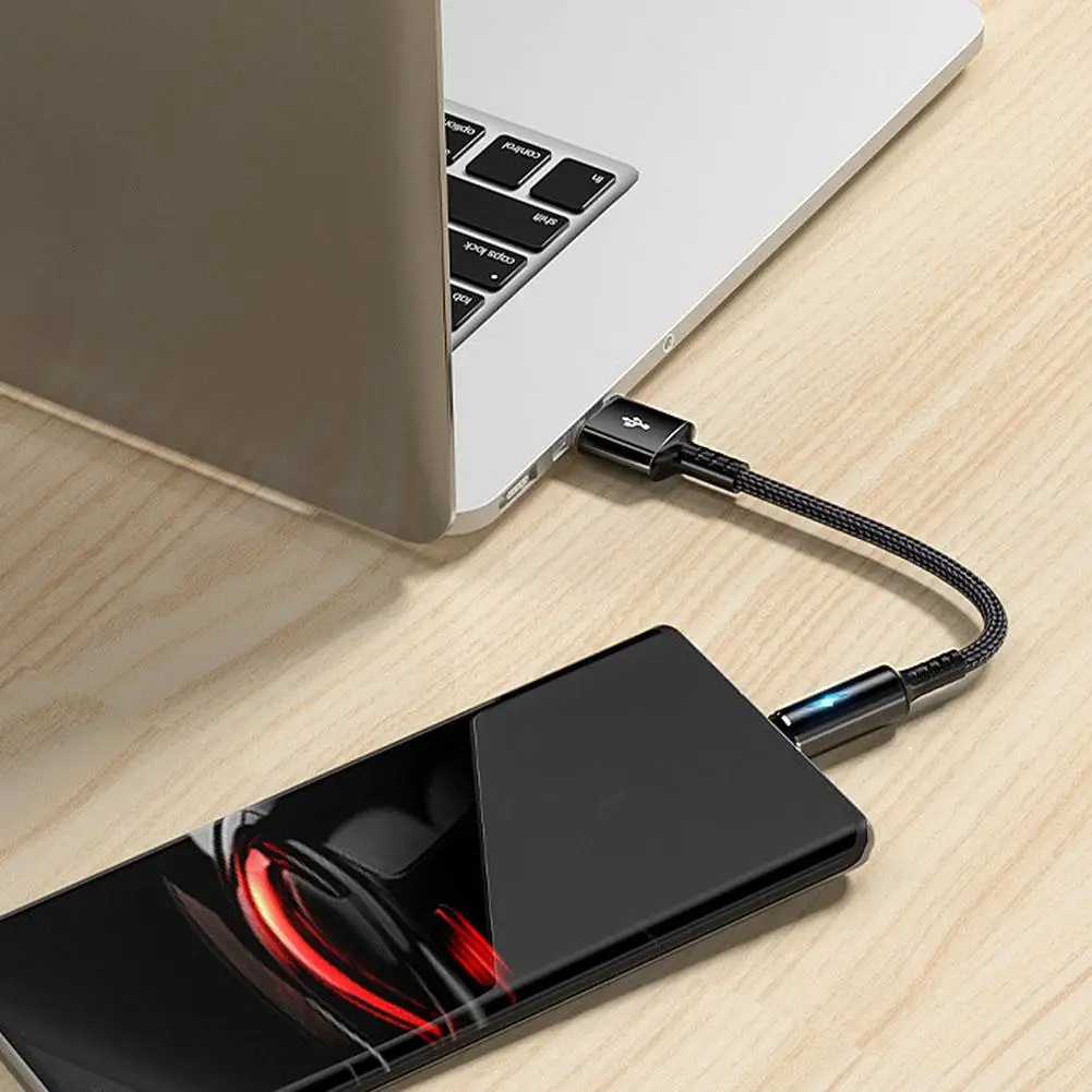 Кабель для быстрой зарядки, 25 см, Type-c