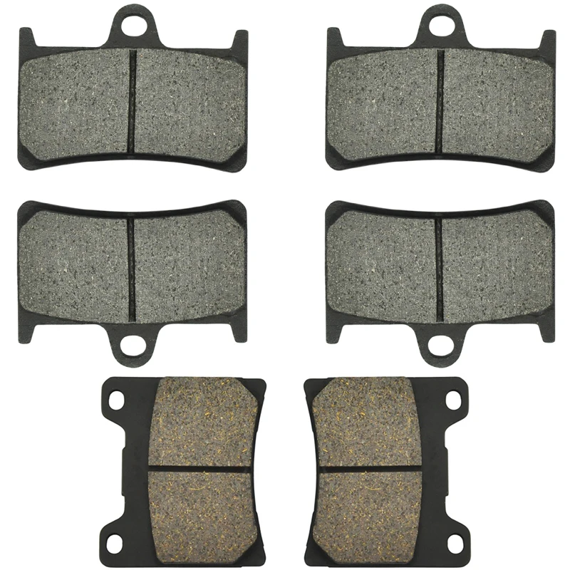 

Motorcycle Brake Pads Front&Rear For Yamaha YZF FZR XJR 600 1000 1300 YZF600 96-03 FZR1000 94 95 YZF1000 96-02 XJR1300 99 01