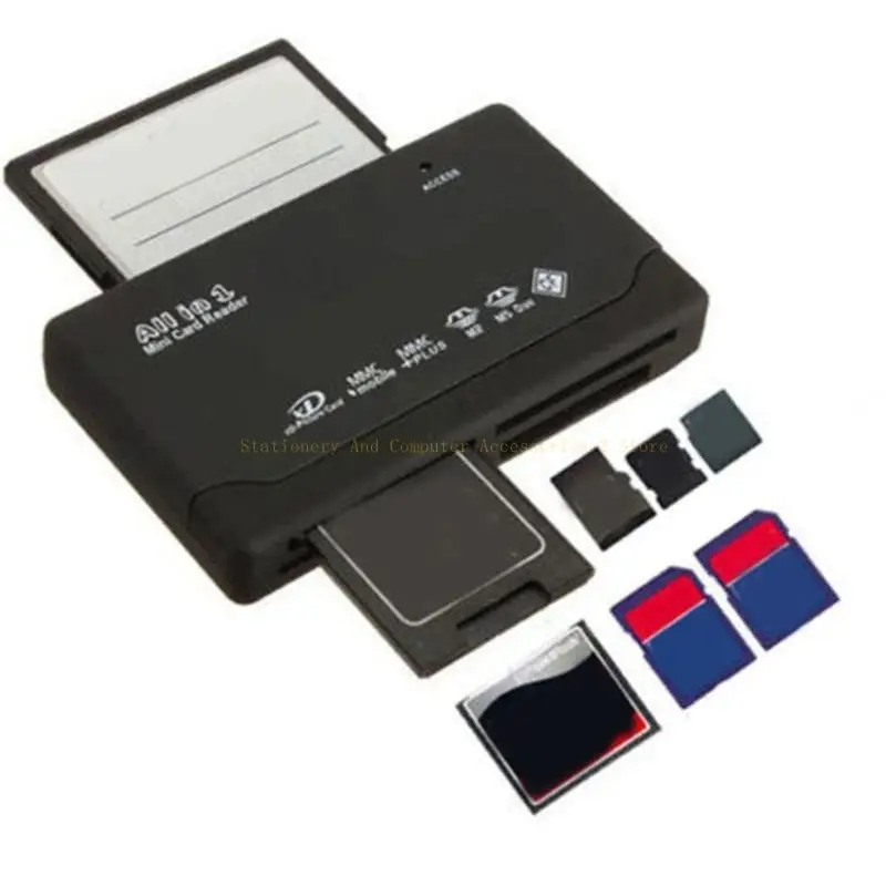 1 1 장의 카드 리더 USB 메모리 카드 리더 빠른 데이터 전송 6 개 한 카드에 6 개