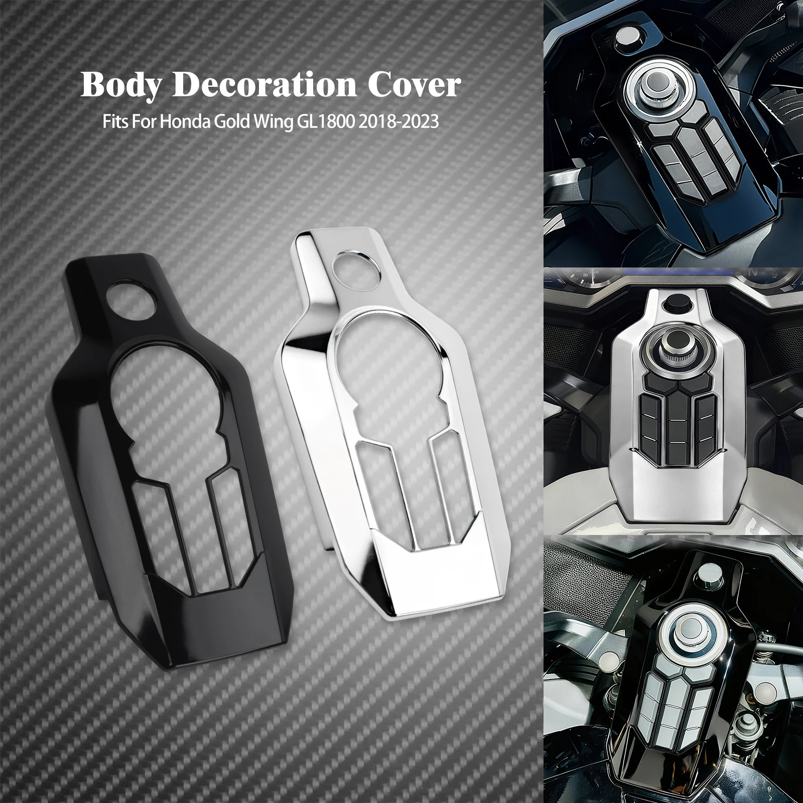 

Декоративная накладка на центральную консоль мотоцикла для Honda Gold Wing GL1800 2018-2023 Tour DCT Airbag 2018-Up