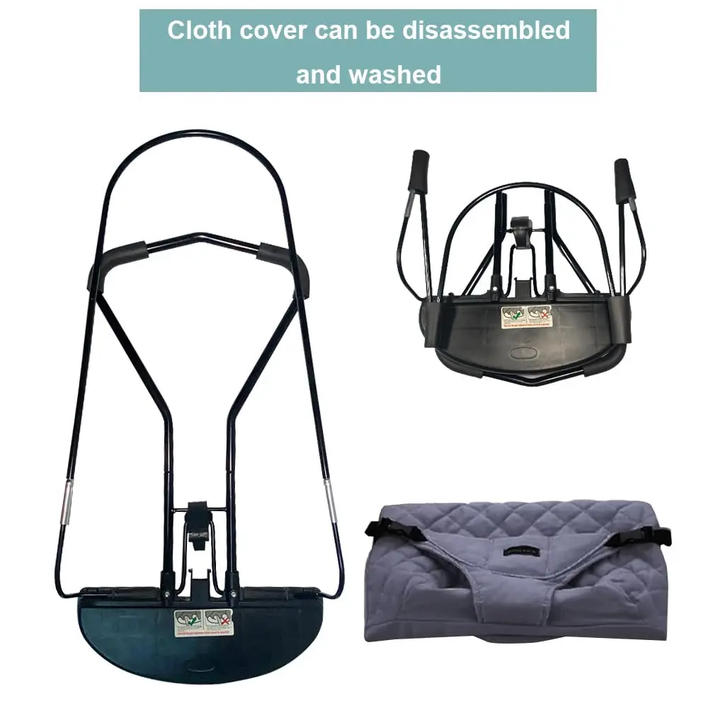 Baby Rocking Chair Foldable Baby Swing Chair 3-height Adjust Swing Chair for Newborn 0-12 Months view 4