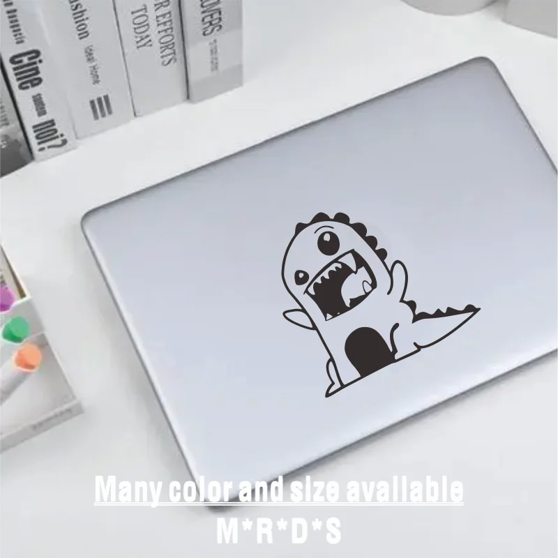 Cartoon Baby Dinosaur Monster Vinyl Sticker Car Window Decor Cute Animal Laptop Decals for MacBook Air / Pro Decoration #157