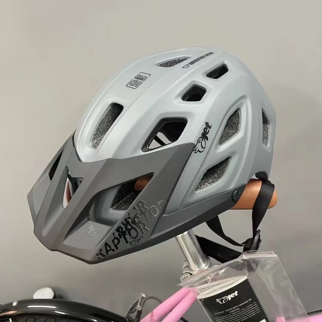 

Высококачественный велосипедный шлем с широкими полями, горный велосипедный полушлем, горный внедорожный шлем, встроенный универсальный защитный шлем