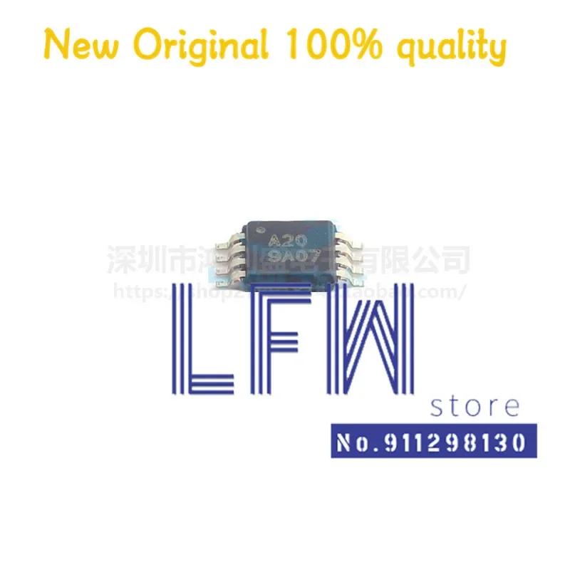 1pcs/lot ADS8320E/2K5 ADS8320E ADS8320 A20 VSSOP-8 Chipset 100% New&Original In Stock