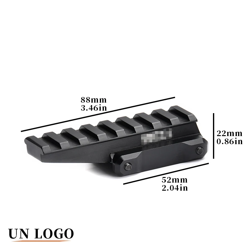 FAST FTC OMNI Lupe Riser Unity Tactical Mount 2,26 2,91 Scope Sight Folding Eotech G33 G43 G45 3X Airsoft Zielfernrohr