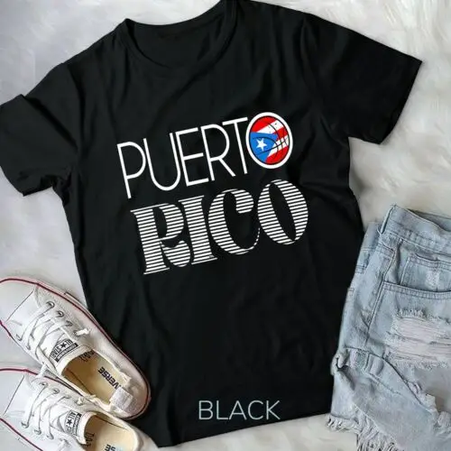 Puerto Rico Basketball Boricua Puerto Rican Flag T-Shirt Unisex T-shirt