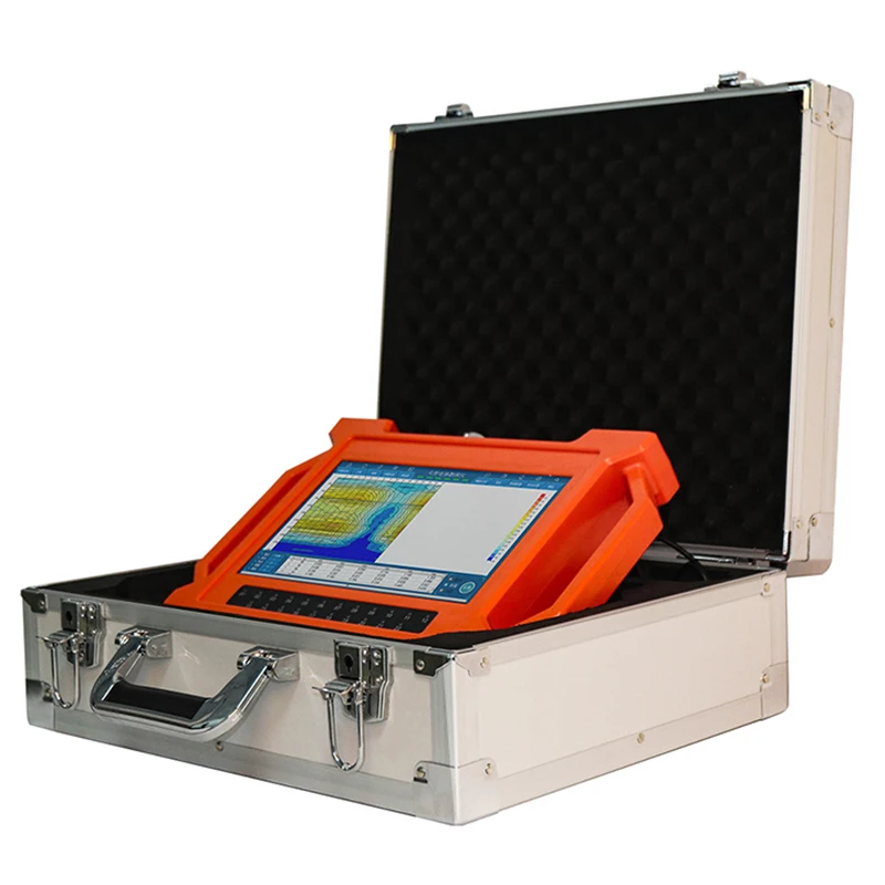 

PQWT GT Series 18 channels one button mapping detection 3D Map underground water detector geophysical survey equipment
