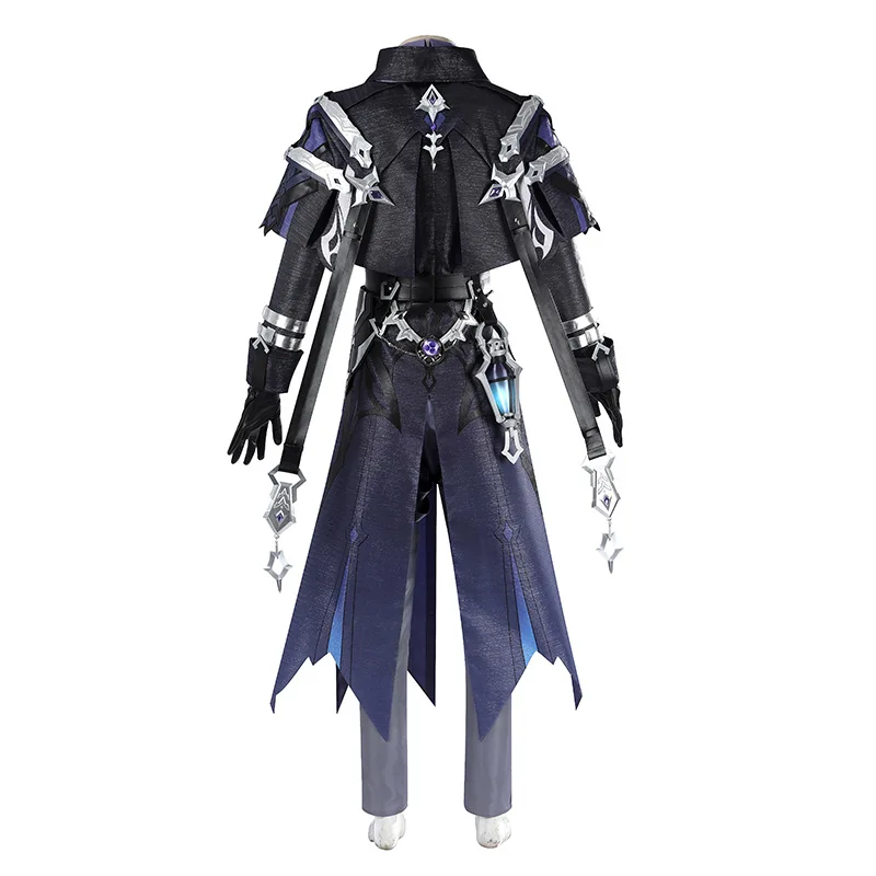 

Genshin Impact Косплей Набор Таинственные Темные Фиины Косплей Наряд Полные Аксессуары Подарки На День Рождения Рождественские Костюмы Хэллоуина