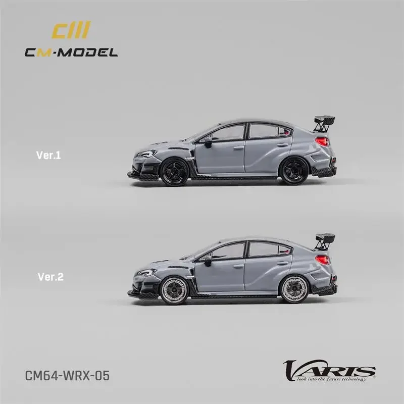 

(Pre-order) CM MODEL 1:64 WRX Varis Widebody 2.0 Gray Diecast Model Car