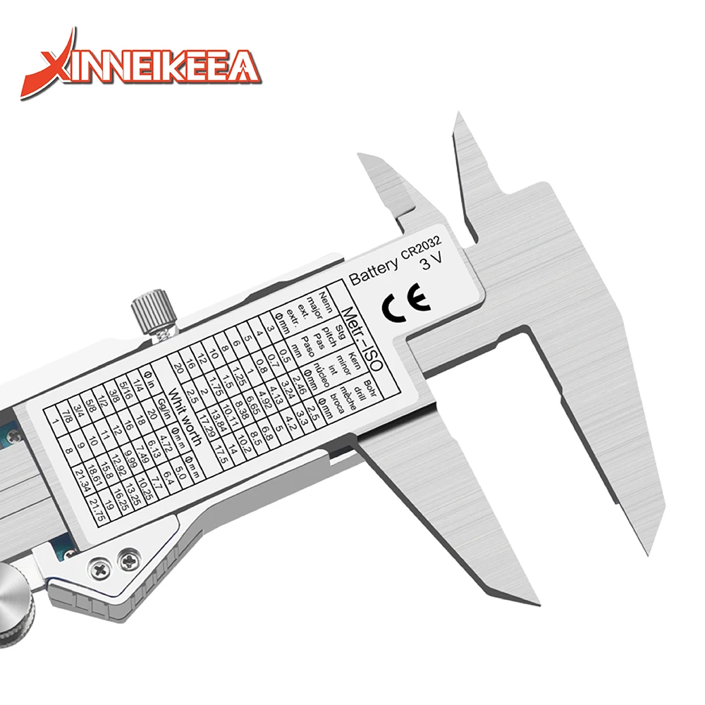 New USB Data Cable Collector Ip54 Metal Shell Digital Caliper Specification 0-150mm 0-200mm 0-300mm Electronic Caliper