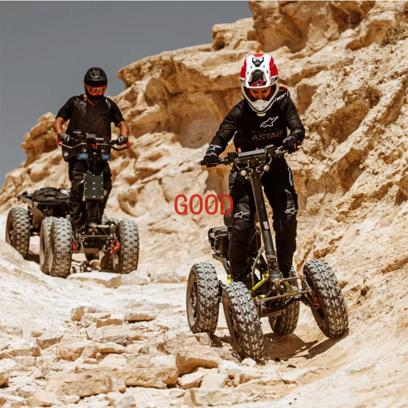 الأصلي الكمال المصنع مباشرة العرض ATV بطارية ليثيوم سكوتر جميع التضاريس سكوتر كهربائي 4X4 6000 واط جديد Muggy دراجة نارية #2