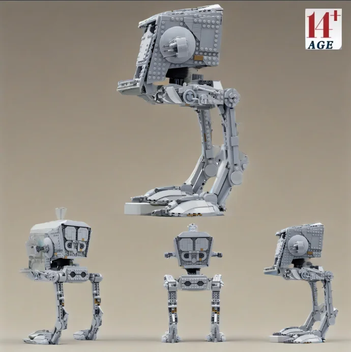 miniso-ucs-at-st-fit-walker-modele-blocs-de-construction-brique-etoile-bataille-artisanat-jouets-75417-pour-enfants-adultes-anniversaire-cadeaux-de-noel